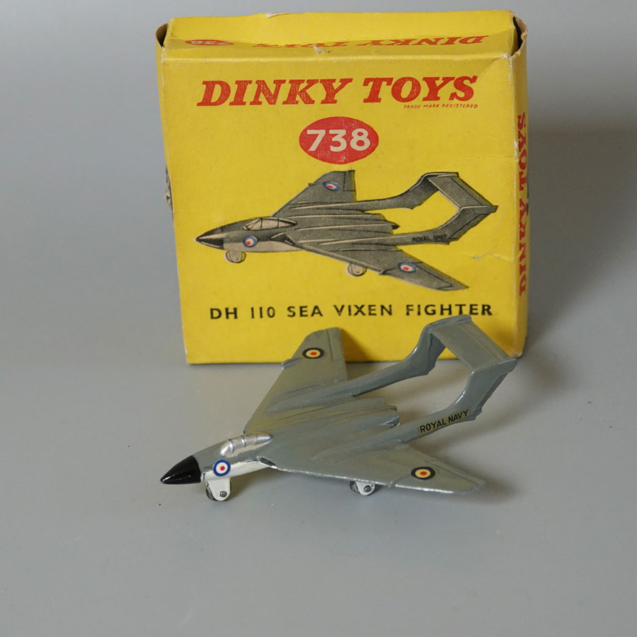 Dinky 738 DH 110 Sea Vixen Fighter