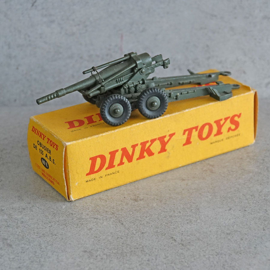 Dinky 80E Obusier ABS 155mm Gun