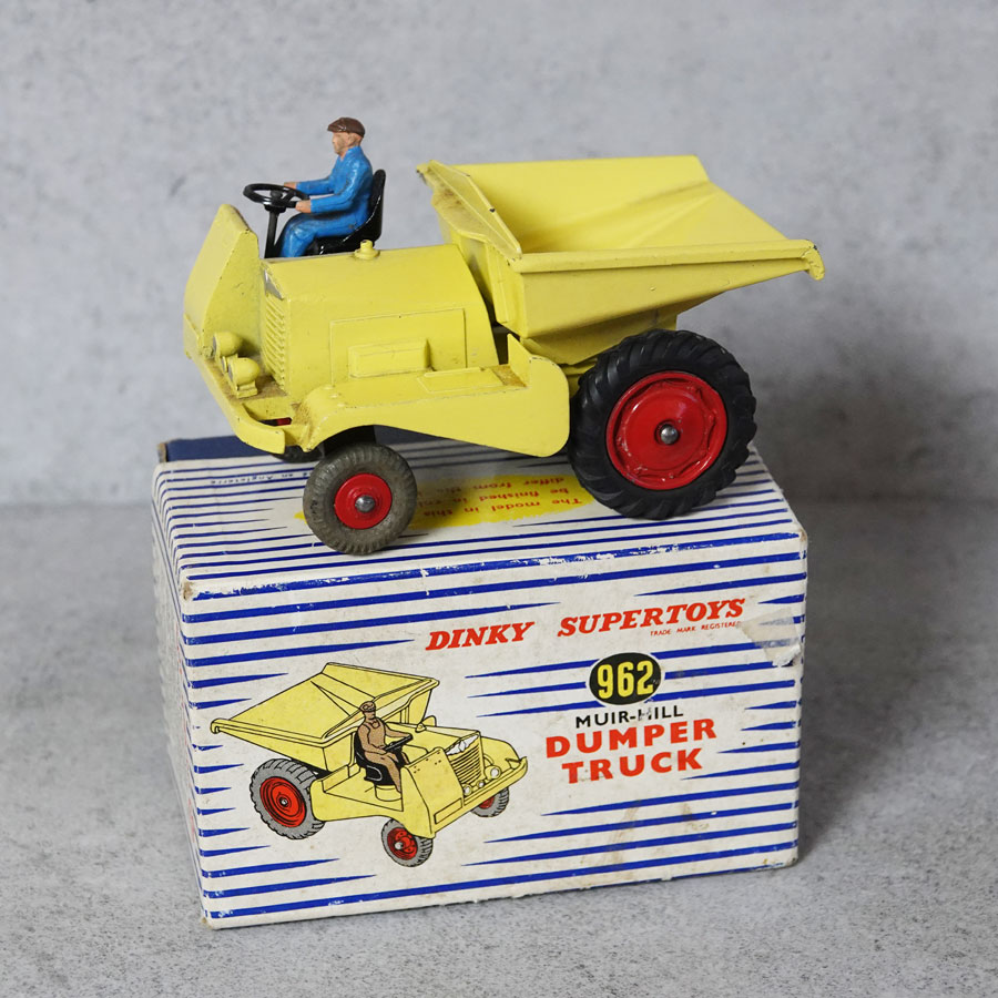 Dinky 962 Dumper Truck light yellow