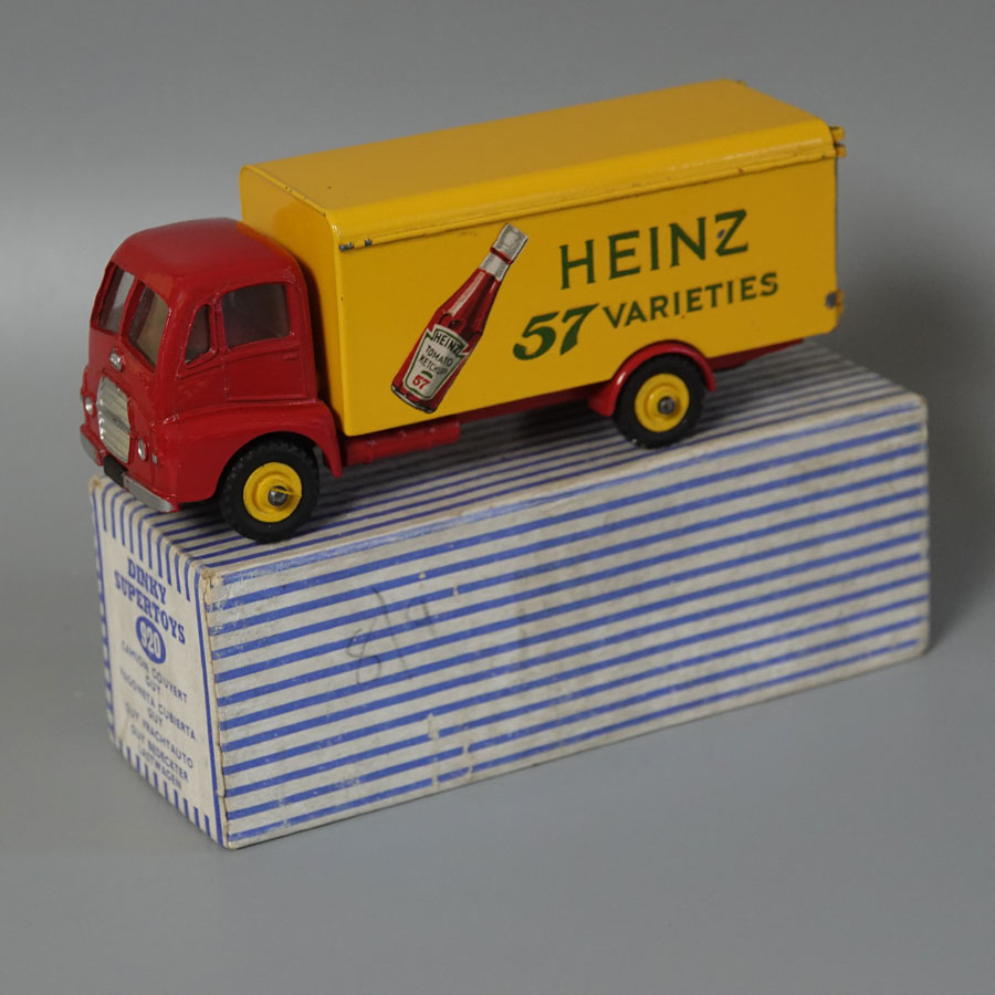 Dinky 920 Guy Warrior Van 'Heinz' tomato sauce bottle RARE 