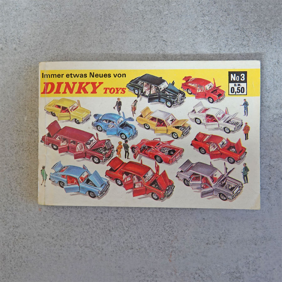 Dinky Toys Catalogue No 3 German 1967