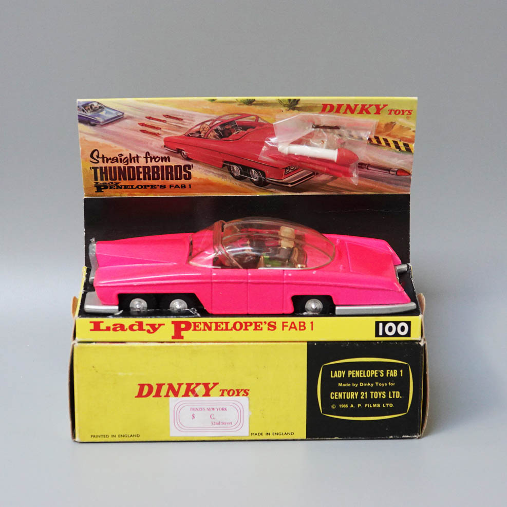 Dinky 100 Fab 1 Florescent pink Scarce