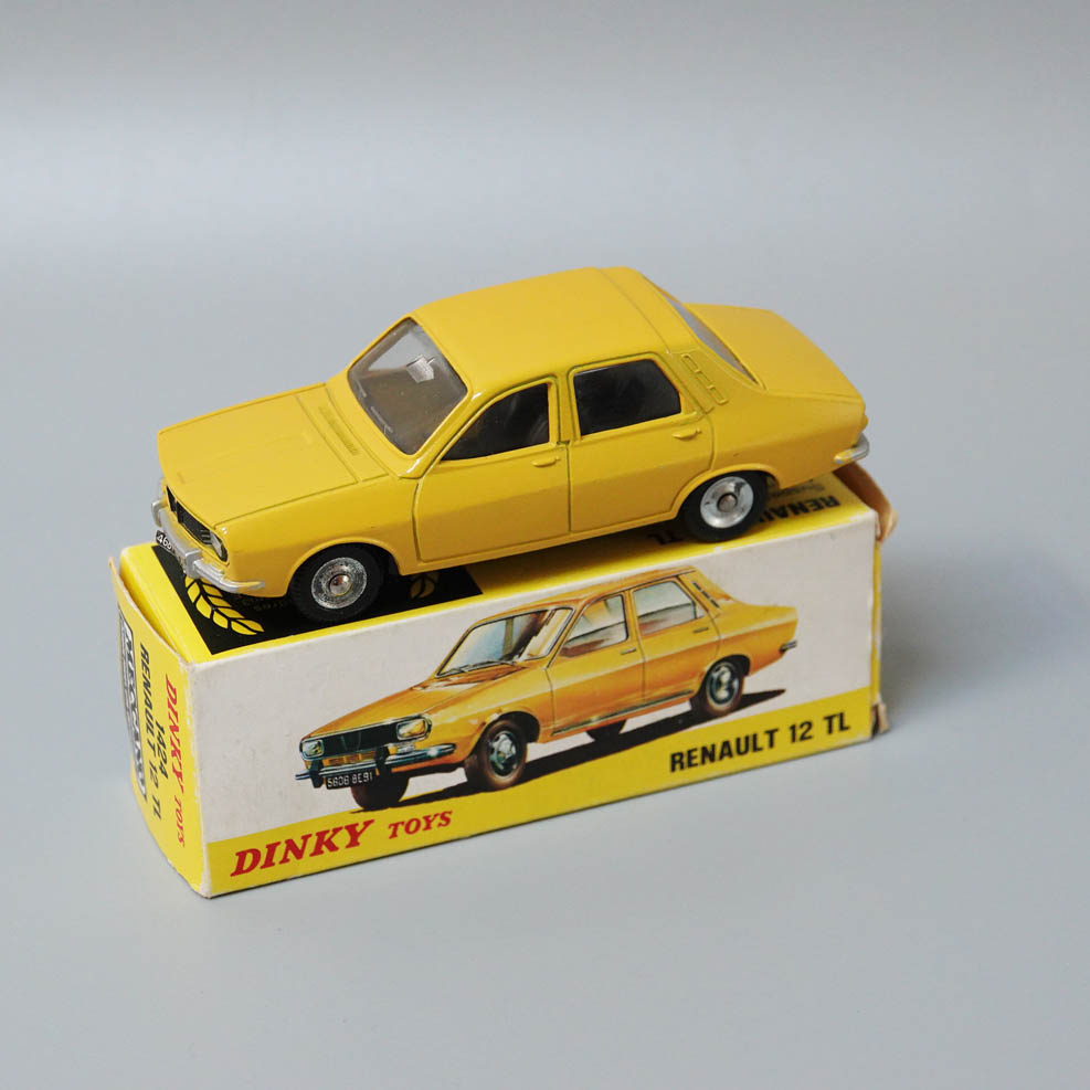 Dinky 1424 Renault 12TL in mustard
