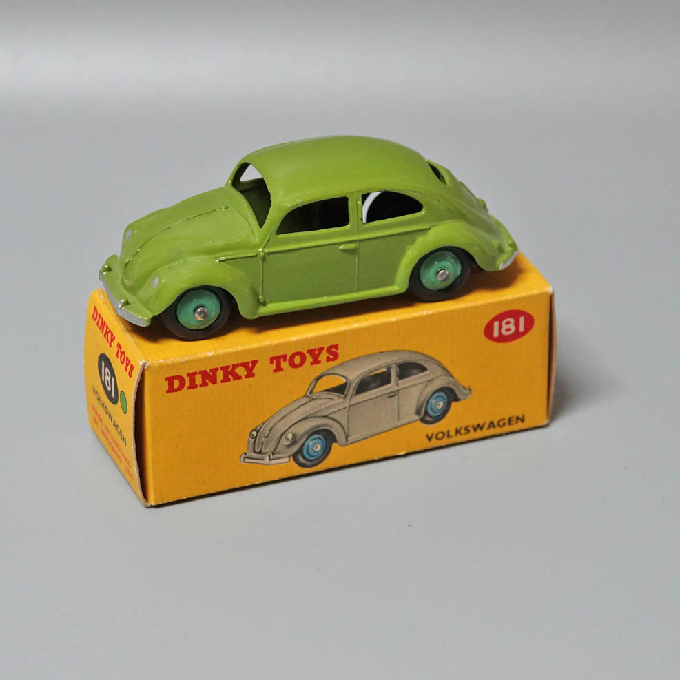 Dinky 181 Volkswagen in lime green,