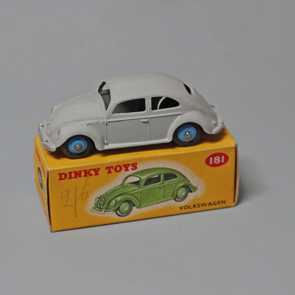 Dinky 181 Volkswagen in light grey