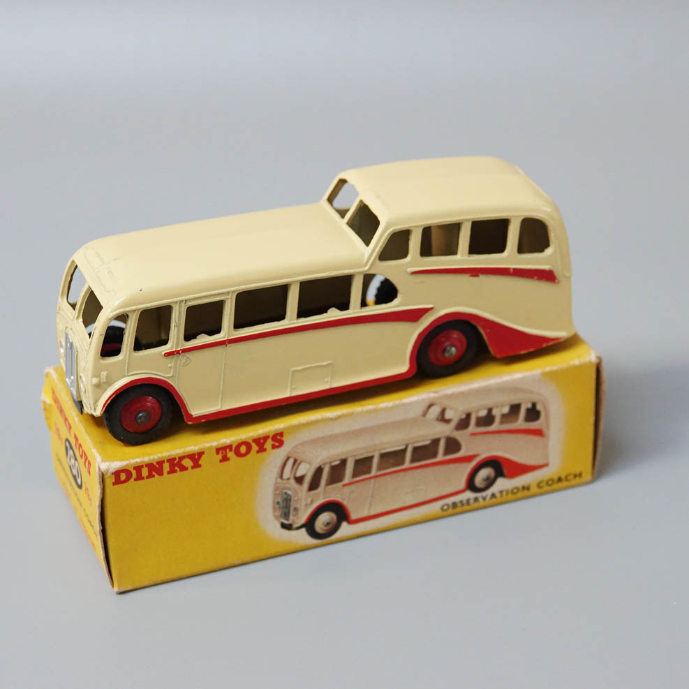 Dinky 280/29F Observation coach in cream & red