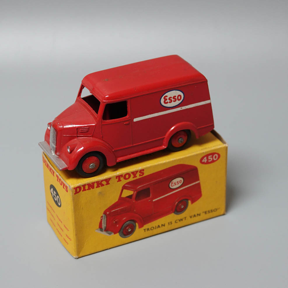 Dinky 450 Esso Trojan15 cwt van in red 