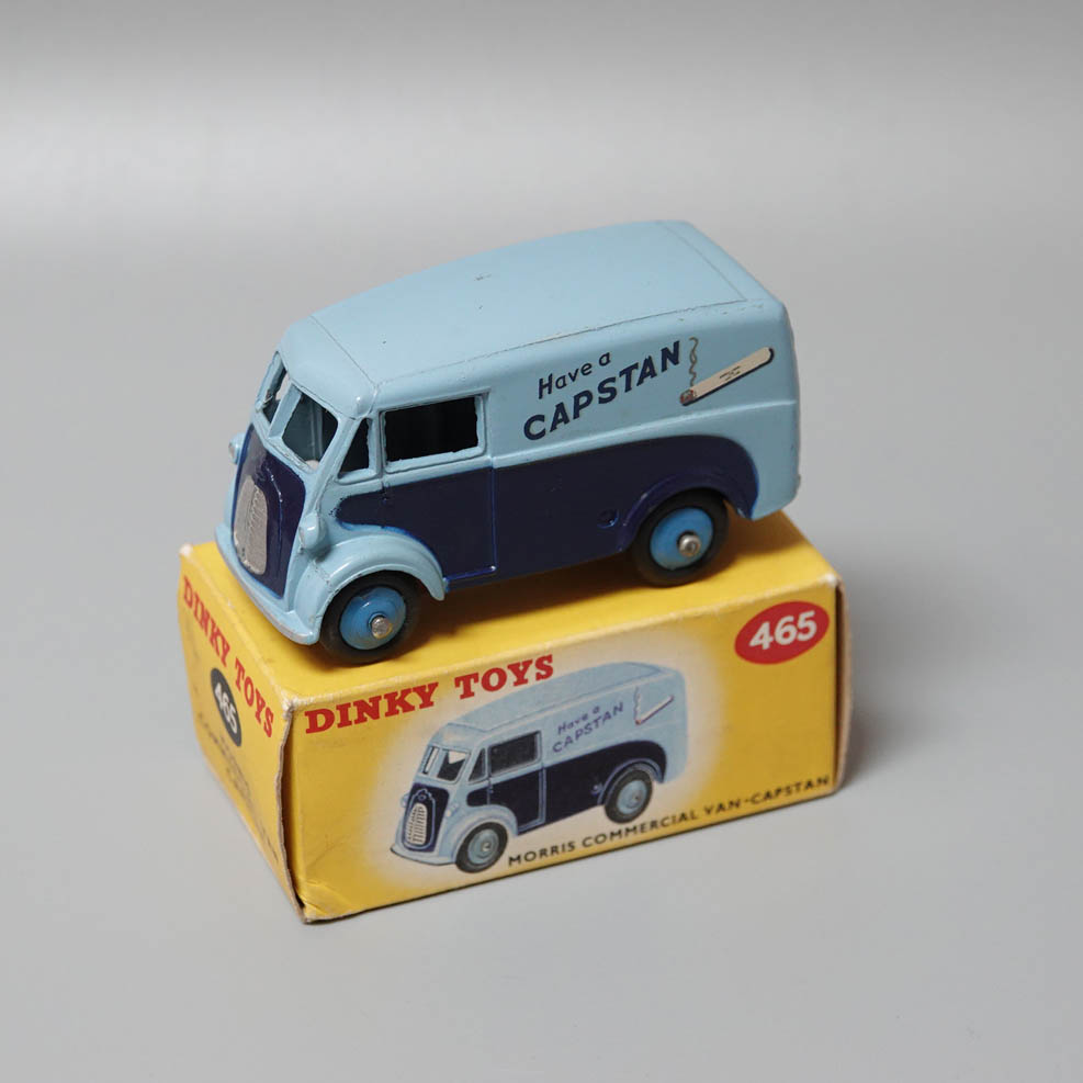 Dinky 465 Capstan Morris Commercial in blue 