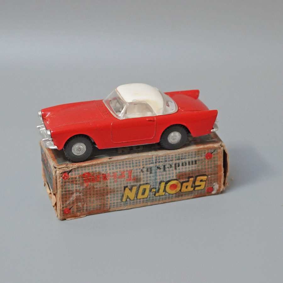 Spot-on 191/1 Sunbeam Alpine Hardtop Red White Roof