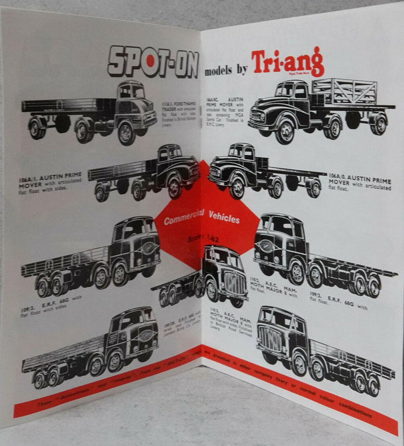 spot-on triang feuillet técnica hoja de datos / folleto austin tipo