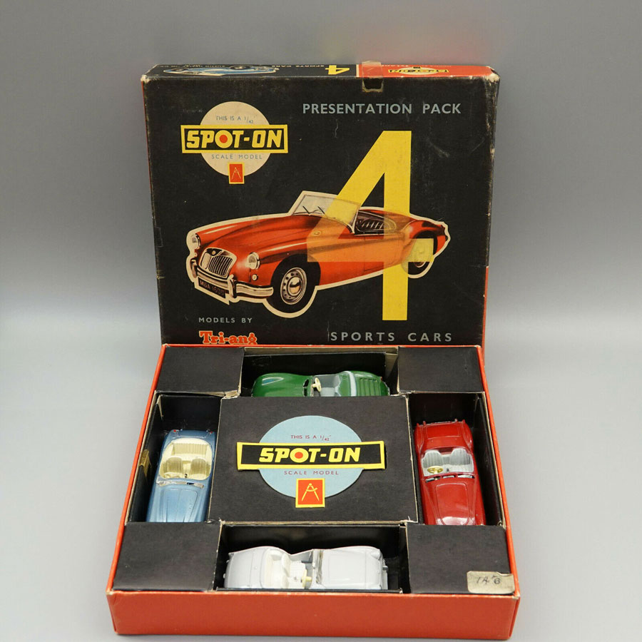 Spot-on Presentation Set 4 Sports Cars